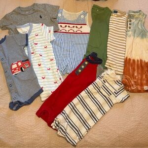Baby Boy 3-9m Spring/Summer Bundle- See Details